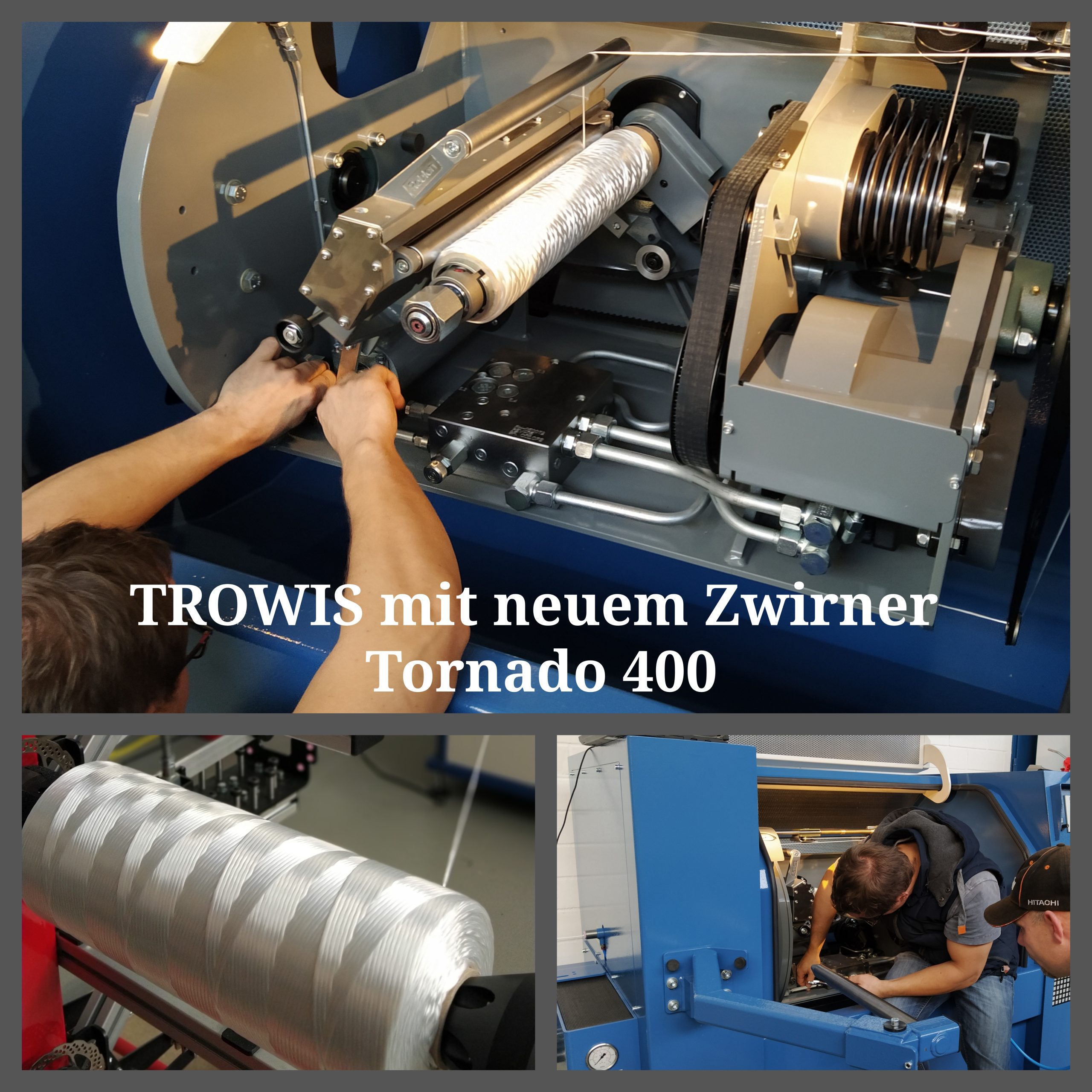 Der ROBLON Tornado 400: Unsere neuste Investition!