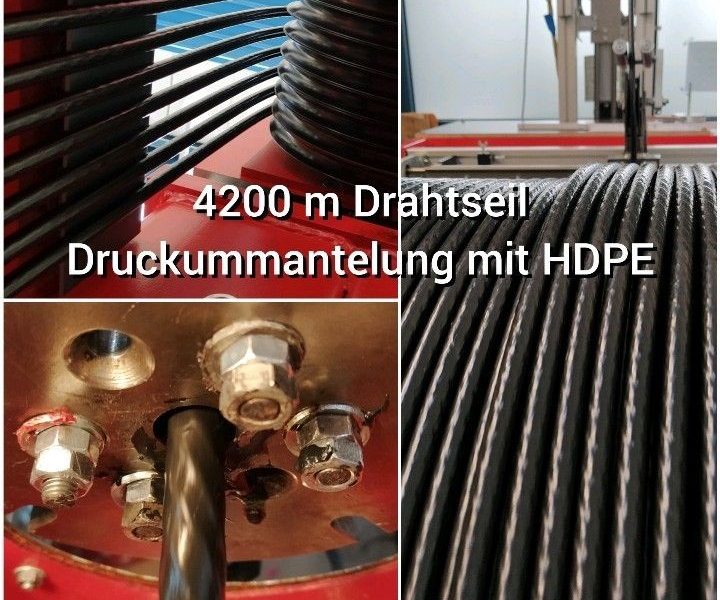 Drahtseilummantelung Drahtseilummantelung