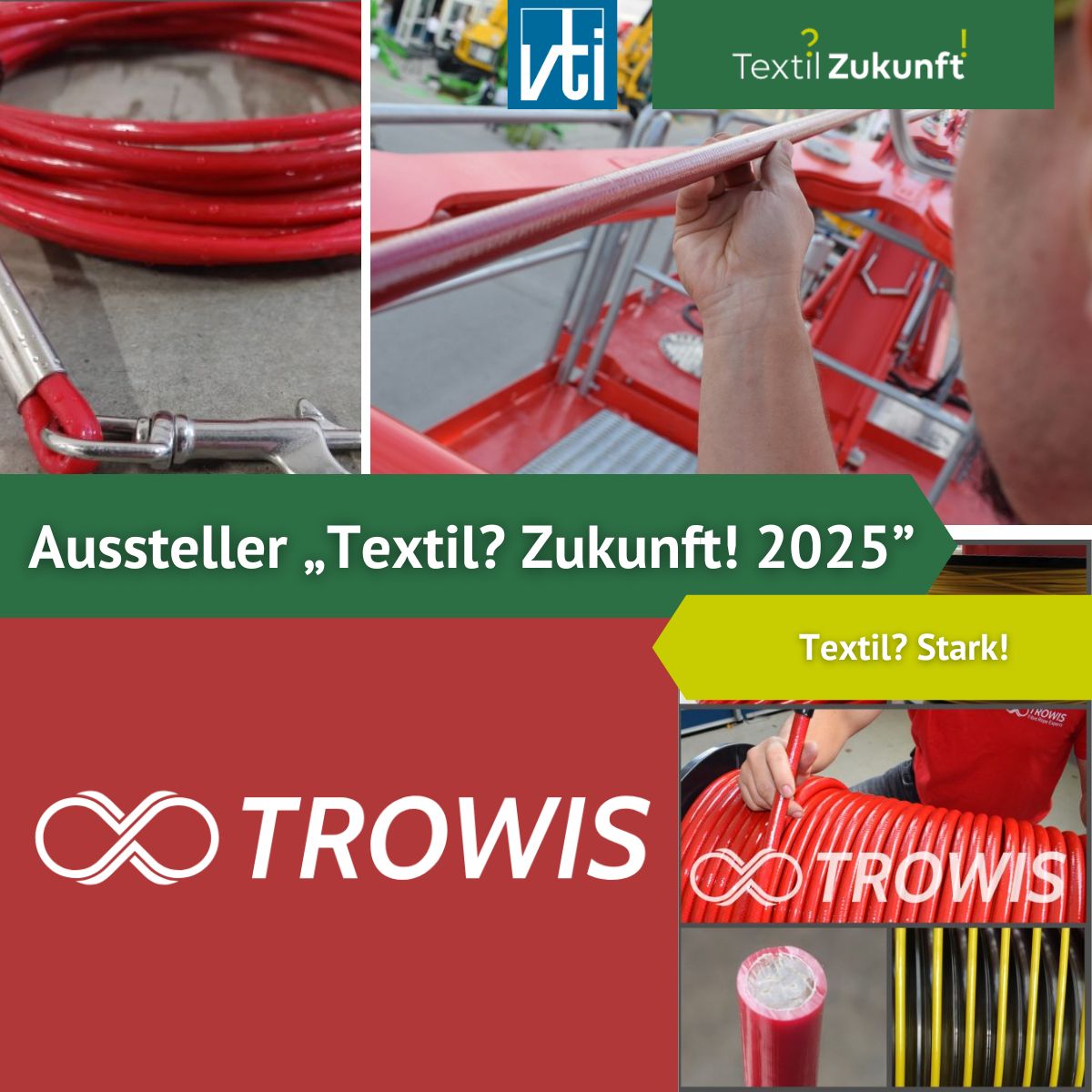 Textil? Zukunft! 2025Seilgeflechte